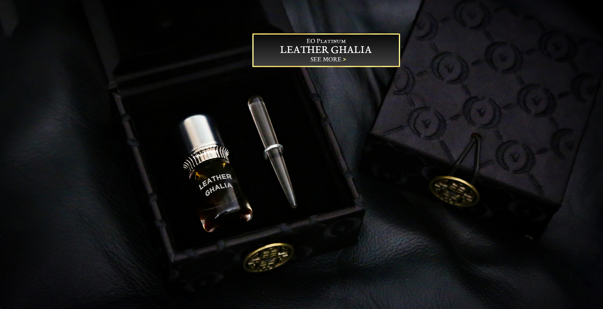 Leather Ghalia by Ensar Oud