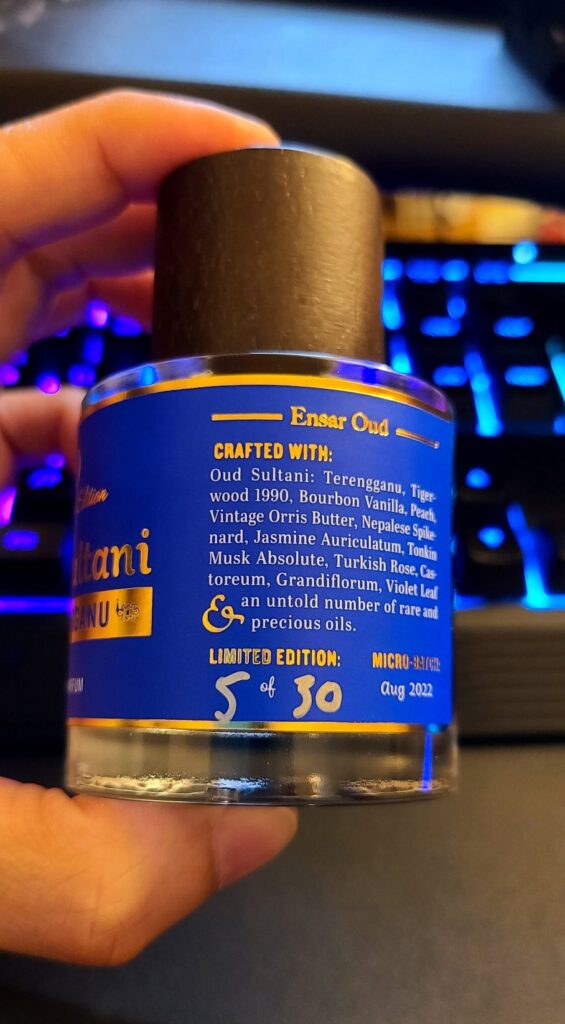 Luxury Expensive Perfume: Oud Sultani